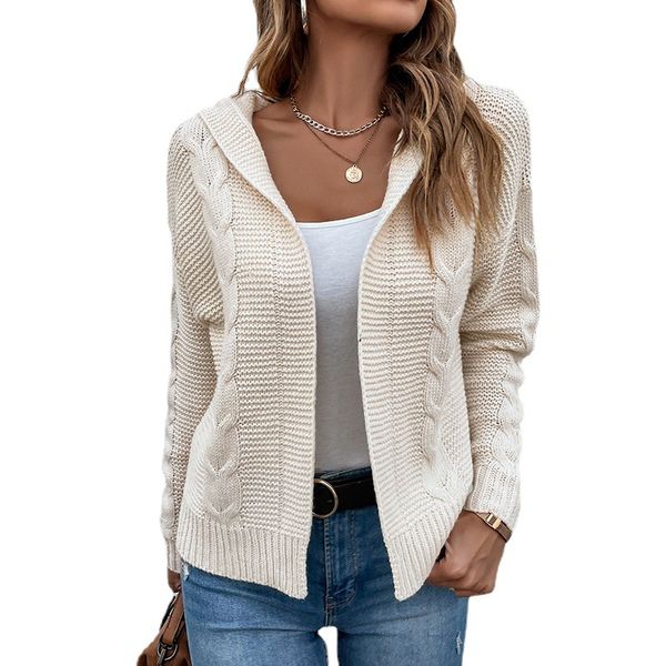 v neck hooded cardigan casual women's sweaters twist gentiana stiches lady basic knits blouse with loose regular long sleeves solid co, White;black
v neck hooded cardigan casual women's sweaters twist gentiana stiches lady basic knits blouse with loose regular long sleeves solid co, White;black
