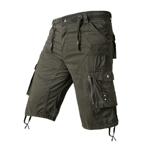 men's shorts cargo multi mens pocket summer casual cotton cropped pants outdoor elastic waist tactical military male 230308, White;black
men's shorts cargo multi mens pocket summer casual cotton cropped pants outdoor elastic waist tactical military male 230308, White;black