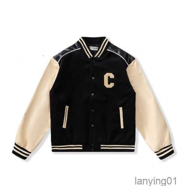 2023 mens designer jacket men coats jacke baseball uniform letter c embroidery pu leather comfortable pearl clasp fashion men'slw27, Black;brown
2023 mens designer jacket men coats jacke baseball uniform letter c embroidery pu leather comfortable pearl clasp fashion men'slw27, Black;brown