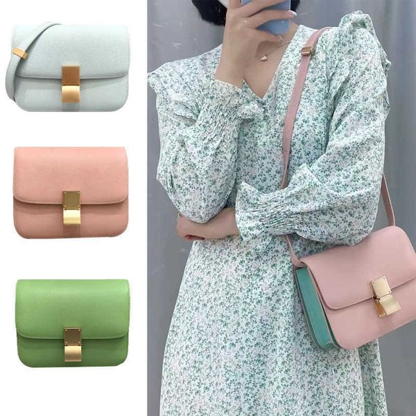 2023 spring and summer new fashion leather hand rub pattern box tofu bag small square single shoulder messenger women's 2303
2023 spring and summer new fashion leather hand rub pattern box tofu bag small square single shoulder messenger women's 2303