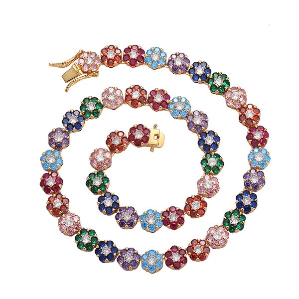 pendant necklaces 9mm women colorful tennis chain brass cubic zirconia flower shape for gift bc223 230307, Silver
pendant necklaces 9mm women colorful tennis chain brass cubic zirconia flower shape for gift bc223 230307, Silver