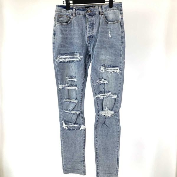 jeans men pants ammir high street white destruction elastic slim fit casual light blue denim men's fashion designer brand niche ins cel
jeans men pants ammir high street white destruction elastic slim fit casual light blue denim men's fashion designer brand niche ins cel