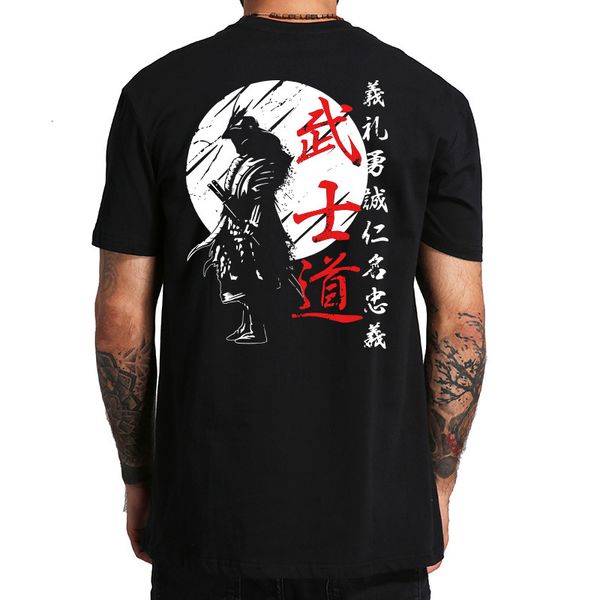 men's t-shirts japan samurai spirit t shirts japanese style back print eu size 100% cotton t-shirt bushido male gifts tee 230307, White;black
men's t-shirts japan samurai spirit t shirts japanese style back print eu size 100% cotton t-shirt bushido male gifts tee 230307, White;black