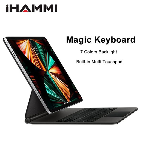 magic keyboard cases for ipad pro 11" 10.9 " 12.9 inch ipad air 4 5 with smart touchpad 7 colors backlights leather cover case
magic keyboard cases for ipad pro 11" 10.9 " 12.9 inch ipad air 4 5 with smart touchpad 7 colors backlights leather cover case