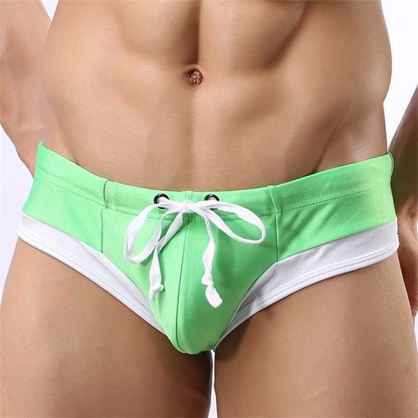 men's swimming trunks men's swimsuit underwear triangle equipment spring boys' trend personality, White;black
men's swimming trunks men's swimsuit underwear triangle equipment spring boys' trend personality, White;black