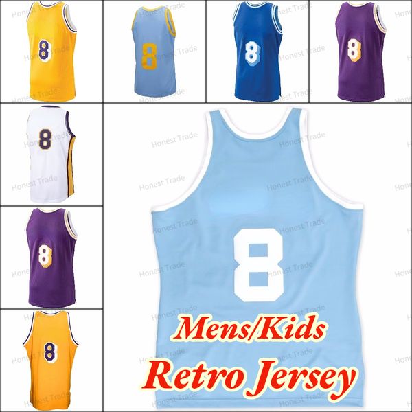 retro basketball 8 black jersey vintage classics bryant yellow blue los 1996-97 white stitched mesh throwback mens kids, Black;red
retro basketball 8 black jersey vintage classics bryant yellow blue los 1996-97 white stitched mesh throwback mens kids, Black;red