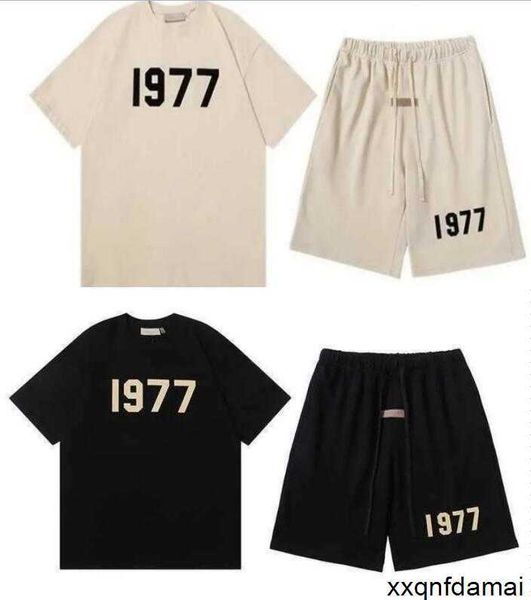 summer men's pants high street fg correct edition ess commodity 1977 flocking stamping 5-point shorts for men and women casual versatil, White;black
summer men's pants high street fg correct edition ess commodity 1977 flocking stamping 5-point shorts for men and women casual versatil, White;black