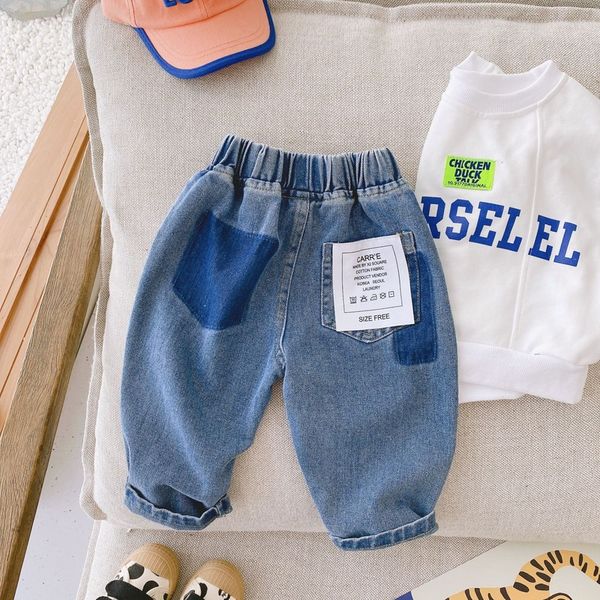 jeans boys fashion patch casual denim pants 1-7 years baby children chic loose all-match jeans 230308, Blue
jeans boys fashion patch casual denim pants 1-7 years baby children chic loose all-match jeans 230308, Blue
