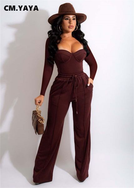 women s two piece pants cm yaya spring winter women 2 set outfits plunging v neck and straight jogger suit sweatsuit tracksuit 230307, White
women s two piece pants cm yaya spring winter women 2 set outfits plunging v neck and straight jogger suit sweatsuit tracksuit 230307, White