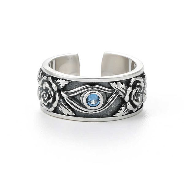retro ancient egypt eye of horus metal punk ring men's women's personality fashion amulet exquisite jewelry, Silver
retro ancient egypt eye of horus metal punk ring men's women's personality fashion amulet exquisite jewelry, Silver