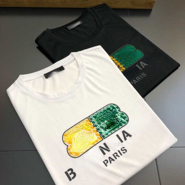 high version cotton t shirt mens sweatshirt paris designer short sleeve tshirt men women summer loose pullover tee breathable, White;black
high version cotton t shirt mens sweatshirt paris designer short sleeve tshirt men women summer loose pullover tee breathable, White;black