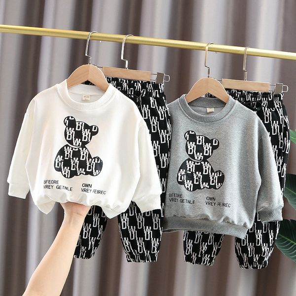 kids clothes costume spring / autumn bear children girls clothing sets casual toddler boys clothes 1 2 3 4 years, White
kids clothes costume spring / autumn bear children girls clothing sets casual toddler boys clothes 1 2 3 4 years, White