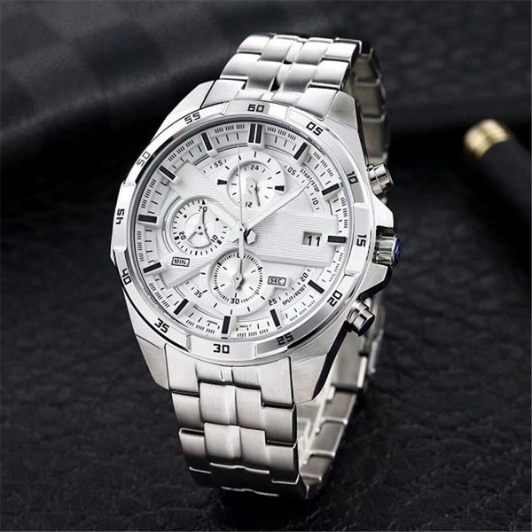 556 sports quartz calendar watch original shock watch all hands can operate the full-featured world time efr series, Slivery;golden
556 sports quartz calendar watch original shock watch all hands can operate the full-featured world time efr series, Slivery;golden