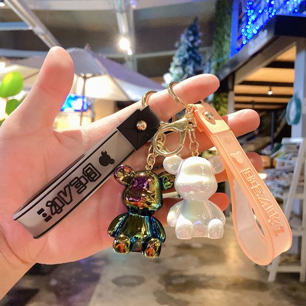 luxurys designers keychain car key chain colorful bear keychains design versatile fashion leisure men women bag pendant accessories, Silver
luxurys designers keychain car key chain colorful bear keychains design versatile fashion leisure men women bag pendant accessories, Silver