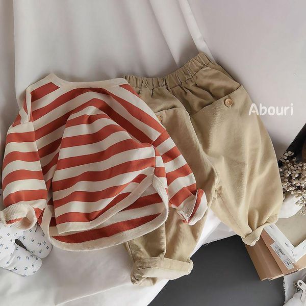 clothing sets baby boys clothes autumn spring infant tracksuits toddler cotton stripe set girl kid outfits for born suits 230307, White
clothing sets baby boys clothes autumn spring infant tracksuits toddler cotton stripe set girl kid outfits for born suits 230307, White