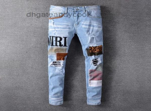 brand amirrs jeans mens jean designer trend fashion brand new light color embroidery patch elastic tight legged jeans 614 6t59805731, Blue
brand amirrs jeans mens jean designer trend fashion brand new light color embroidery patch elastic tight legged jeans 614 6t59805731, Blue