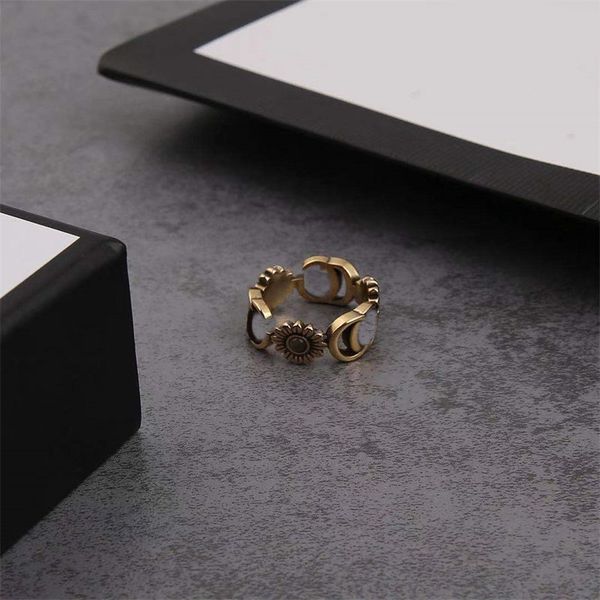 modern letters g style mens plated gold ring romantic flower daisy details gemstone not allergic charm luxury designer rings iconic design a, Silver
modern letters g style mens plated gold ring romantic flower daisy details gemstone not allergic charm luxury designer rings iconic design a, Silver