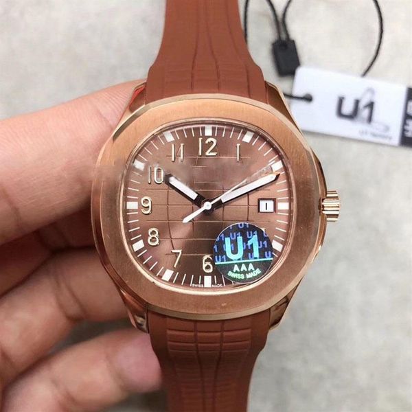 automatic watch classic 5167 series 40mm sapphire mechanical movement original rubber strap folding buckle213e, Slivery;brown
automatic watch classic 5167 series 40mm sapphire mechanical movement original rubber strap folding buckle213e, Slivery;brown