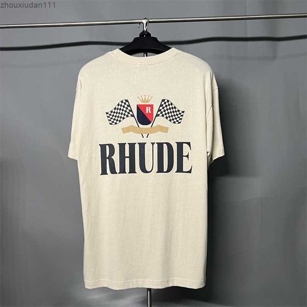 2023 rhude t shir mens designer shir classic f1beach cozy paern prined shir wih round neck and shor sleeves for men women, White;black
2023 rhude t shir mens designer shir classic f1beach cozy paern prined shir wih round neck and shor sleeves for men women, White;black