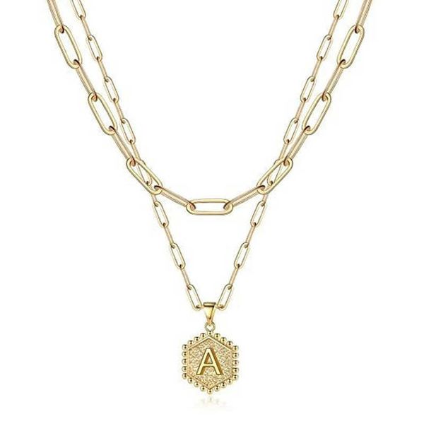 pendant necklaces vintage gold color layered choker necklaces for women simple adjustable 26 letter pendant chain initial necklace women jew, Silver
pendant necklaces vintage gold color layered choker necklaces for women simple adjustable 26 letter pendant chain initial necklace women jew, Silver