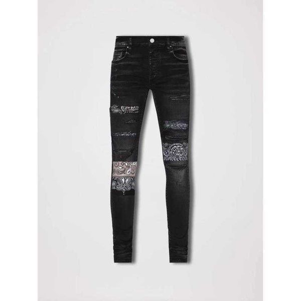 jeans men pants ammir printed stickers destroy men's slim fit high street fashion brand trousers elastic style designer niche ins celeb, Blue
jeans men pants ammir printed stickers destroy men's slim fit high street fashion brand trousers elastic style designer niche ins celeb, Blue