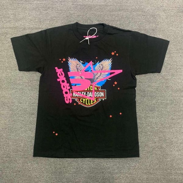men's hoodies sweatshirts t-shirts spider 555 young thug tee cotton short sleeve casual fashion brand leisure star 5555555 pink dapeng, Black
men's hoodies sweatshirts t-shirts spider 555 young thug tee cotton short sleeve casual fashion brand leisure star 5555555 pink dapeng, Black