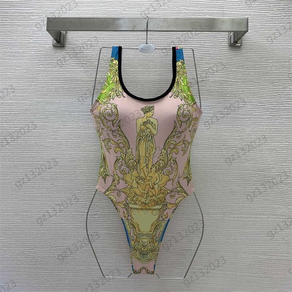 designer swimwear gold figure print chest pad design sleeveless one-piece swimsuit tight binding waist cutting elastic swimsuit womens appa, White;black
designer swimwear gold figure print chest pad design sleeveless one-piece swimsuit tight binding waist cutting elastic swimsuit womens appa, White;black
