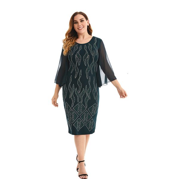 plus size dresses fashion printing long sleeve size elegant loose casual perspective midi for ladies in offer autumn 230307, Black
plus size dresses fashion printing long sleeve size elegant loose casual perspective midi for ladies in offer autumn 230307, Black