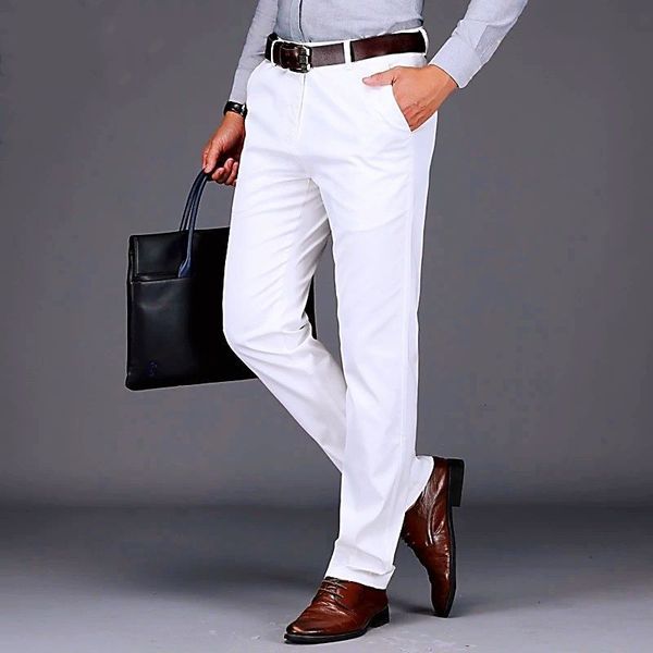 men's pants british style casual dress design slim trousers formal office social wedding party suit s10 230307, Black
men's pants british style casual dress design slim trousers formal office social wedding party suit s10 230307, Black