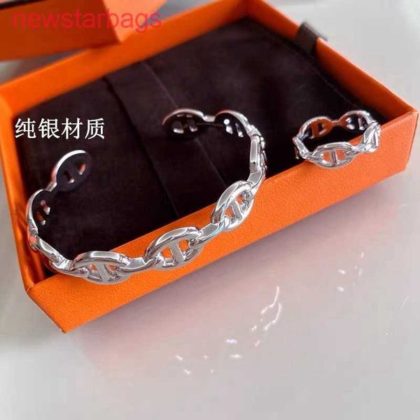 designer herms bracelet for sale s925 sterling silver h pig nose open women's light luxury minority temperament gift girlfriend, Golden;silver
designer herms bracelet for sale s925 sterling silver h pig nose open women's light luxury minority temperament gift girlfriend, Golden;silver