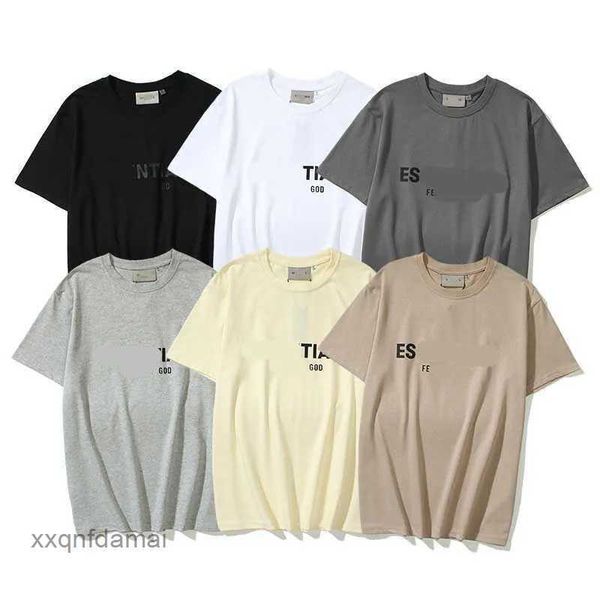 designer ess t shirts mens chest letter laminated print ide short sleeve fog high street loose oversize casual pure tees for men 9po6, White;black
designer ess t shirts mens chest letter laminated print ide short sleeve fog high street loose oversize casual pure tees for men 9po6, White;black
