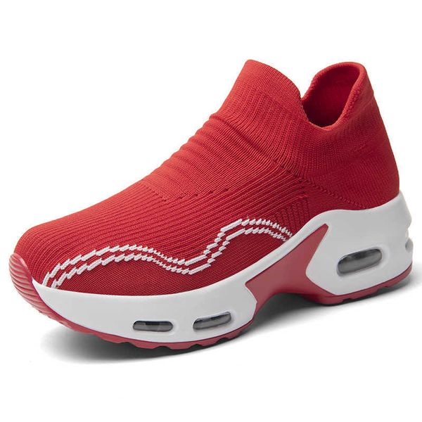 dress shoes stripe sneaker for women air cushion stretch fabric sock shoes antiskid wearable outdoor hiking trekking casual athletic shoes, Black
dress shoes stripe sneaker for women air cushion stretch fabric sock shoes antiskid wearable outdoor hiking trekking casual athletic shoes, Black