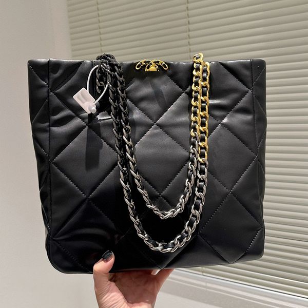 channel fashion bags leather 22 shopping bags large tote black sac cc purse quilted designer bag handbag for women
channel fashion bags leather 22 shopping bags large tote black sac cc purse quilted designer bag handbag for women