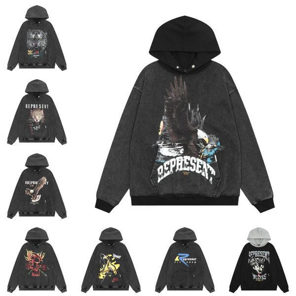 mens designer hoodies sweatshirt represent hoodie vintage doberman mens tracksuit 2023ss pattern printing loose couples hooded sweatshirts, Black
mens designer hoodies sweatshirt represent hoodie vintage doberman mens tracksuit 2023ss pattern printing loose couples hooded sweatshirts, Black
