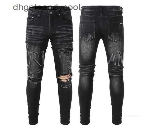 denim amirsy jeans designer pants man fall 2022 new men039s black broken embroidery patch elastic slim fit leggings aqdz5712491, Blue
denim amirsy jeans designer pants man fall 2022 new men039s black broken embroidery patch elastic slim fit leggings aqdz5712491, Blue
