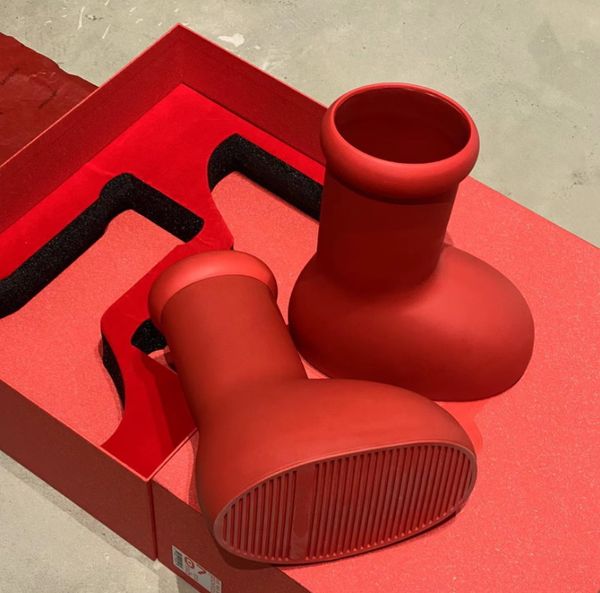 mschf big red boots astro boy mens women non-slip rain boots thick bottom round heads booties fashion astro boy size 28-46, Black
mschf big red boots astro boy mens women non-slip rain boots thick bottom round heads booties fashion astro boy size 28-46, Black