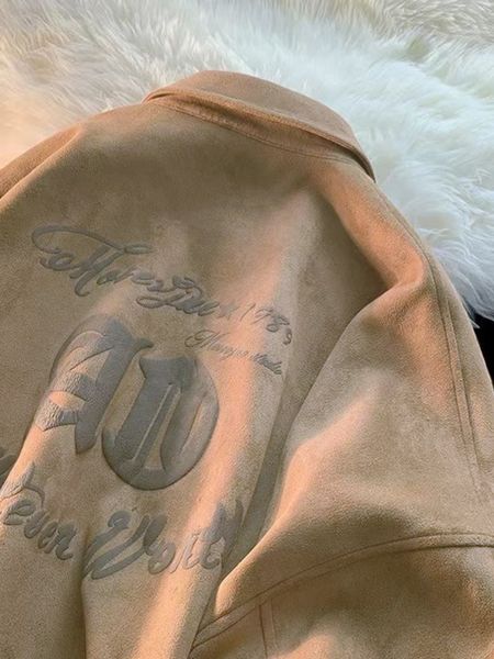 men s jackets suede workwear bomber men women brown large size motorcycle american retro hiphop gothic letter print lapel coat 230307, Black;brown
men s jackets suede workwear bomber men women brown large size motorcycle american retro hiphop gothic letter print lapel coat 230307, Black;brown
