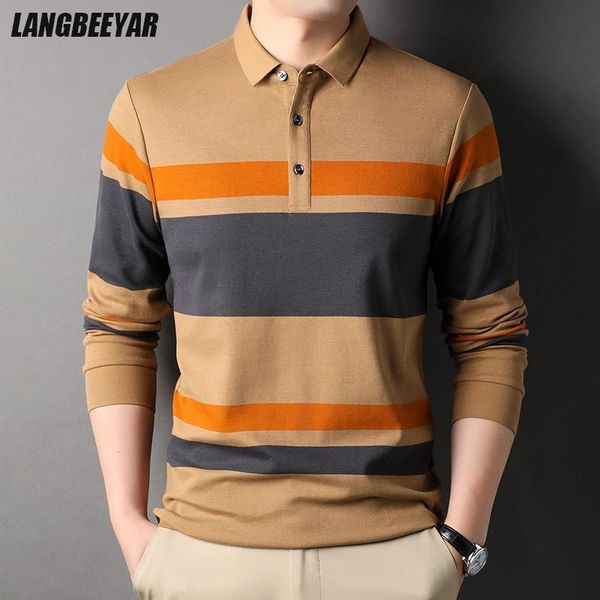 men's polos grade 100 % cotton fashion brand designer stripped clothes for men polo shirt casual luxury long sleeve men clothing 23030, White;black
men's polos grade 100 % cotton fashion brand designer stripped clothes for men polo shirt casual luxury long sleeve men clothing 23030, White;black