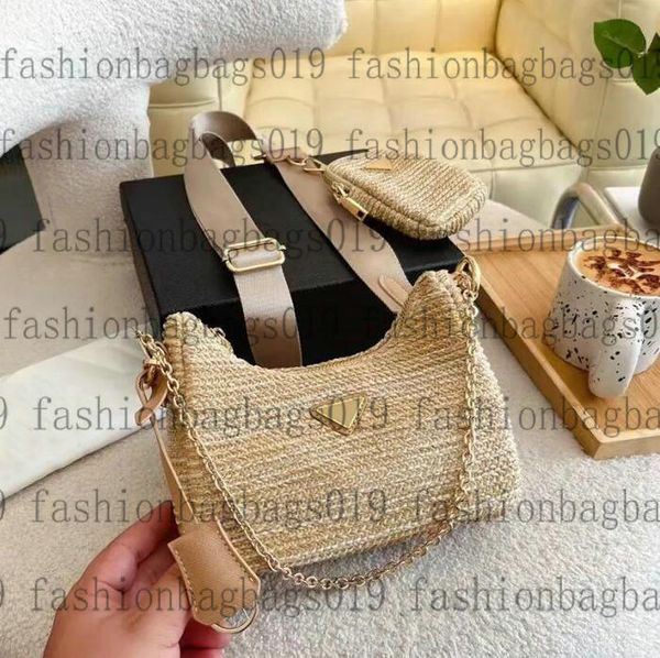 re-edition 2005 straw women shoulder bags designer bag hobo crochet tote bag luxury handbag stripe crossbody with mini pouch 2-piece raffia
re-edition 2005 straw women shoulder bags designer bag hobo crochet tote bag luxury handbag stripe crossbody with mini pouch 2-piece raffia