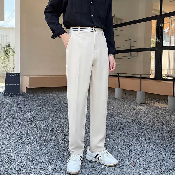 men's pants high street oversize men's suit pants fashion stripe wide leg casual pants loose straight korean style male trousers z, Black
men's pants high street oversize men's suit pants fashion stripe wide leg casual pants loose straight korean style male trousers z, Black