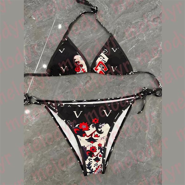 womens bikini set letter print swimwear summer outdoor swimming swimsuit lady halter beach wear, Black
womens bikini set letter print swimwear summer outdoor swimming swimsuit lady halter beach wear, Black