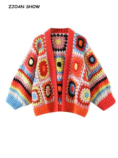 women's knits tees boho geometric plaid hand made crochet cardigan woman v neck long sleeve sweater open stitching knitwear jumper holi, White
women's knits tees boho geometric plaid hand made crochet cardigan woman v neck long sleeve sweater open stitching knitwear jumper holi, White