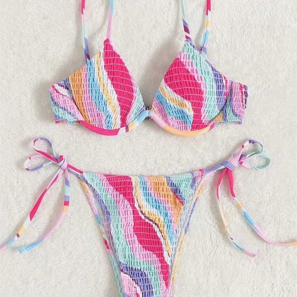 2023 new bikini outerwear women's split bikini swimsuit print one piece, White;black
2023 new bikini outerwear women's split bikini swimsuit print one piece, White;black