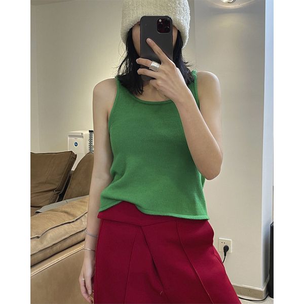 women s t shirt in early spring the korean version of ins wind fashionable knitted sling is slim and it well matched with 230307, White
women s t shirt in early spring the korean version of ins wind fashionable knitted sling is slim and it well matched with 230307, White