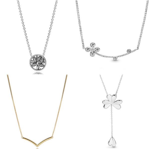 925 silver fit pandora necklace pendant heart women fashion jewelry real shining wish lucky tree of life
925 silver fit pandora necklace pendant heart women fashion jewelry real shining wish lucky tree of life