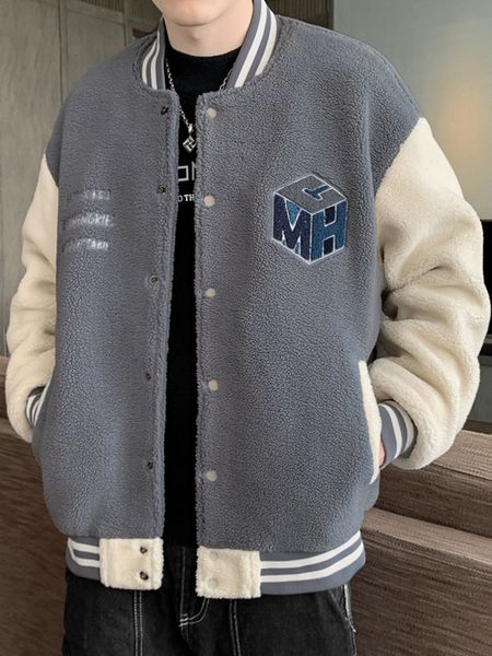 men s jackets winter thick warm fleece bomber jacket men fashion embroidery print thermal windbreaker coat casual baseball 230308, Black;brown
men s jackets winter thick warm fleece bomber jacket men fashion embroidery print thermal windbreaker coat casual baseball 230308, Black;brown
