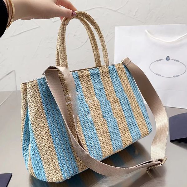 luxury designer raffiaya tote bag large straw wicker enameled metal triangle logo embroidered handbags shoulder travel small tote women holi
luxury designer raffiaya tote bag large straw wicker enameled metal triangle logo embroidered handbags shoulder travel small tote women holi