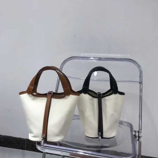 designer original herms 2023 new canvas portable vegetable basket bag bucket color contrast women's large capacity fashion versatile ch
designer original herms 2023 new canvas portable vegetable basket bag bucket color contrast women's large capacity fashion versatile ch