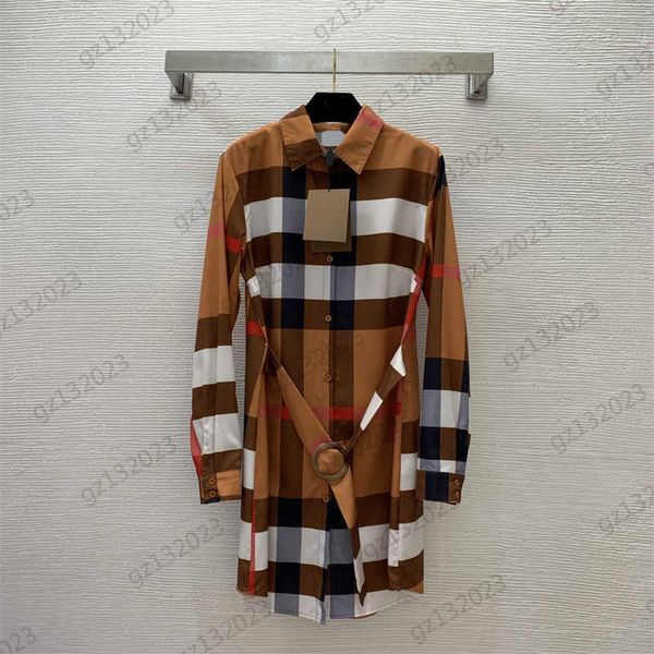 summer dress classic casual shirt dress loose version type straight color matching plaid print lapel long sleeves dresses designer womens cl, Black;gray
summer dress classic casual shirt dress loose version type straight color matching plaid print lapel long sleeves dresses designer womens cl, Black;gray