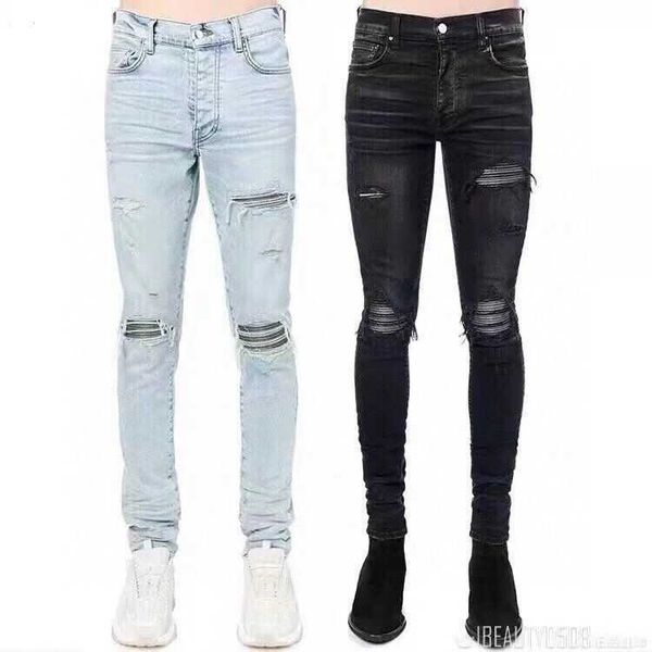 jeans men pants ammir black blue shiny cable men's high street fashion brand trousers elastic style designer niche ins celebrity casual
jeans men pants ammir black blue shiny cable men's high street fashion brand trousers elastic style designer niche ins celebrity casual